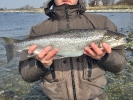 Niclas Dahl, vinnare Öringens dag 2015. Fulton 1,14.