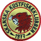 Skånska Kustfiskeklubbens klubbmärke